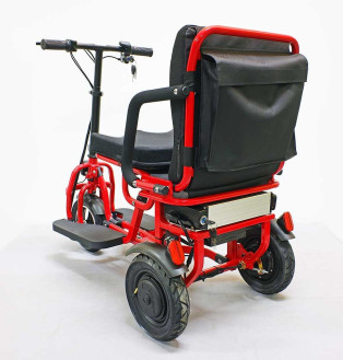 Электротрицикл GreenCamel Кольт V700, красный