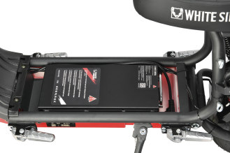 Электроскутер WHITE SIBERIA MINI R 3.0, черный