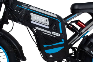 Электровелосипед Minako Apex синий